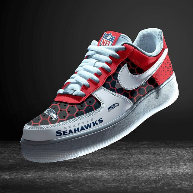 Seattle Seahawks | New Collection Trending Air Force 1 Multicolor Sneakers