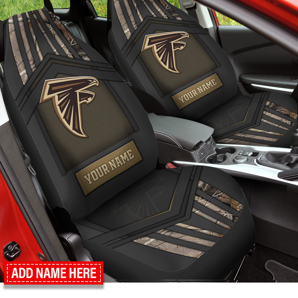 Atlanta Falcons Personalized Car Seat Covers BG190