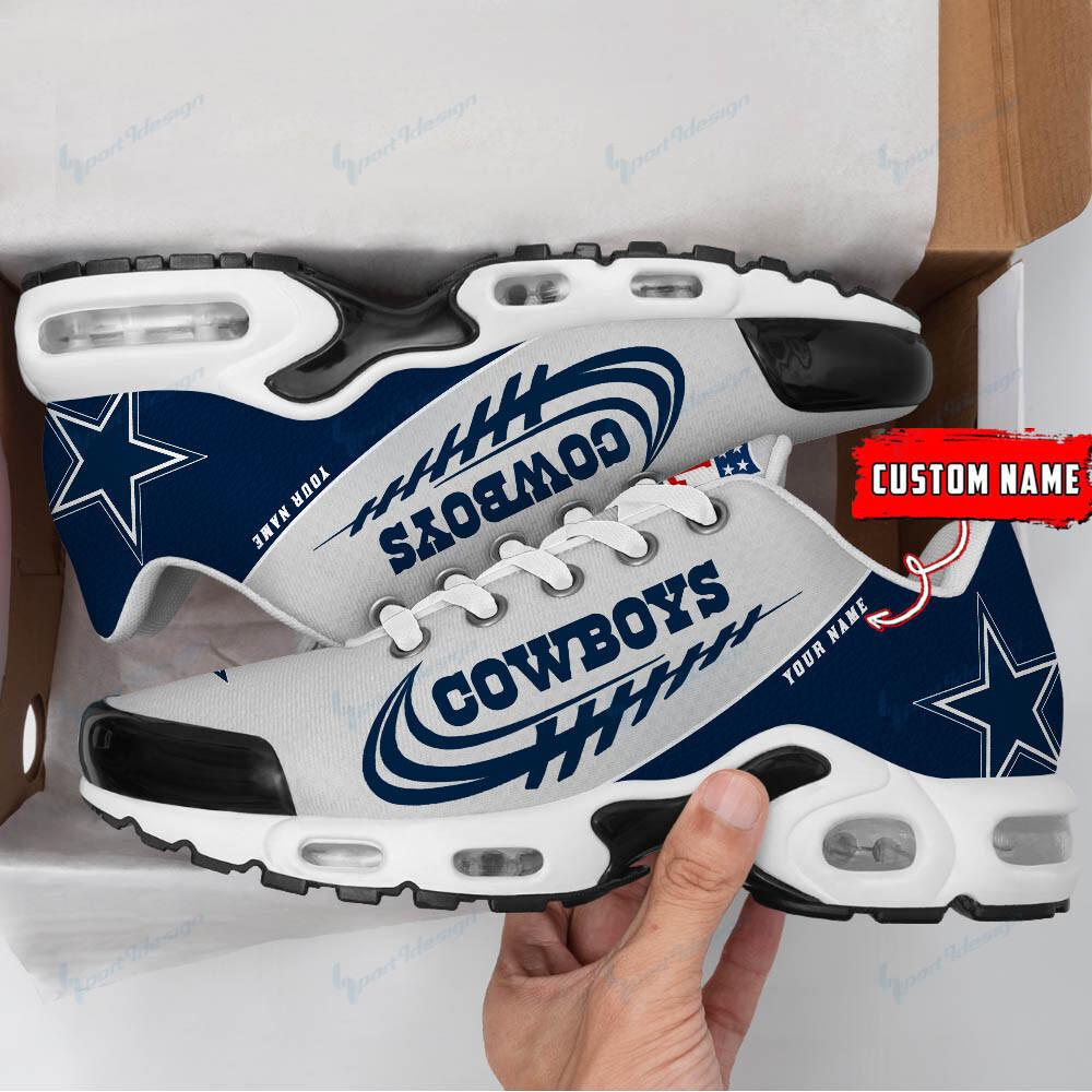 Dallas Cowboys Personalized Plus T-N Youth Sneakers BG09