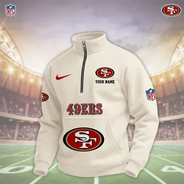 San Francisco 49ers Pullover Half Zipper