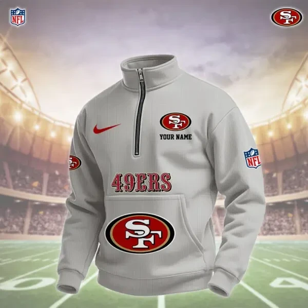 San Francisco 49ers Pullover Half Zipper