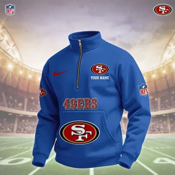 San Francisco 49ers Pullover Half Zipper