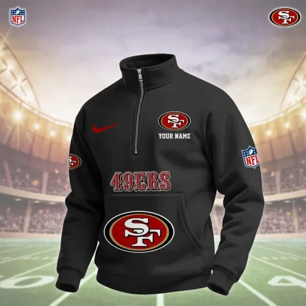 San Francisco 49ers Pullover Half Zipper