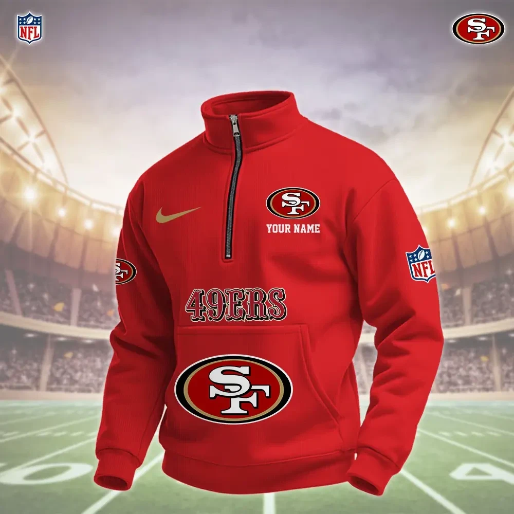 San Francisco 49ers Pullover Half Zipper