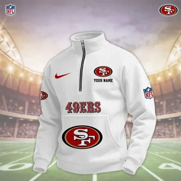 San Francisco 49ers Pullover Half Zipper
