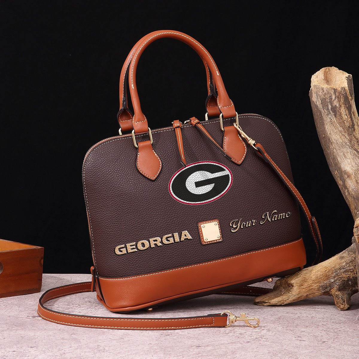 Georgia Bulldogs Personalized Handbag PBEOI2Q