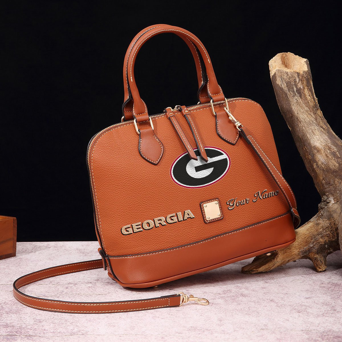 Georgia Bulldogs Personalized Handbag PBEOI2Q