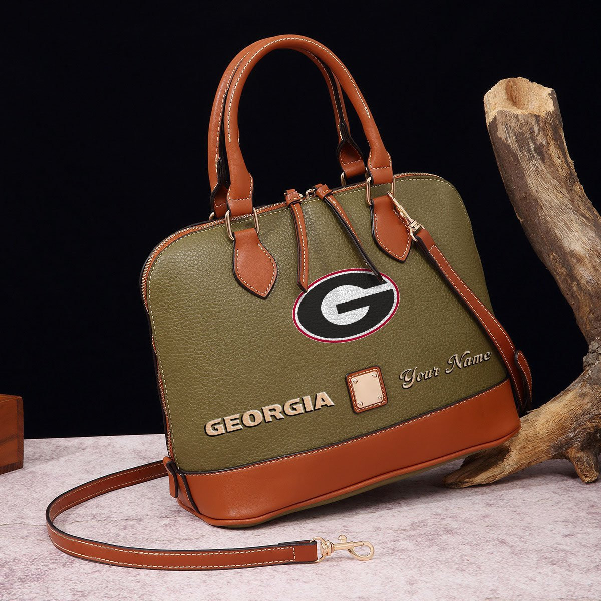 Georgia Bulldogs Personalized Handbag PBEOI2Q