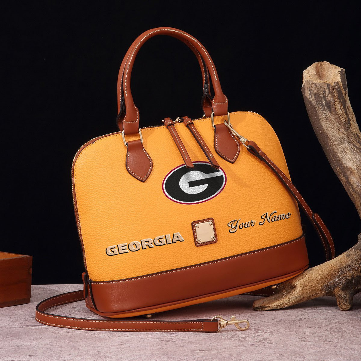 Georgia Bulldogs Personalized Handbag PBEOI2Q
