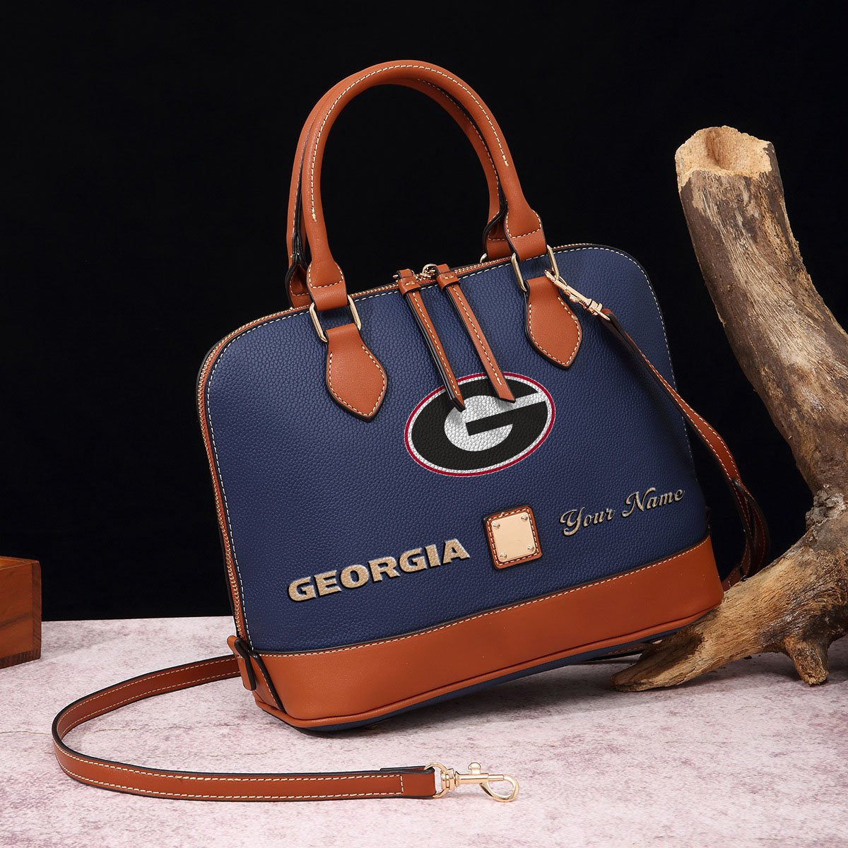 Georgia Bulldogs Personalized Handbag PBEOI2Q
