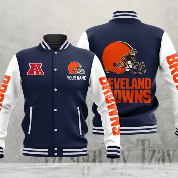 Cleveland Browns Personalized New Button Jacket Gifts For Fan PB65AMQ