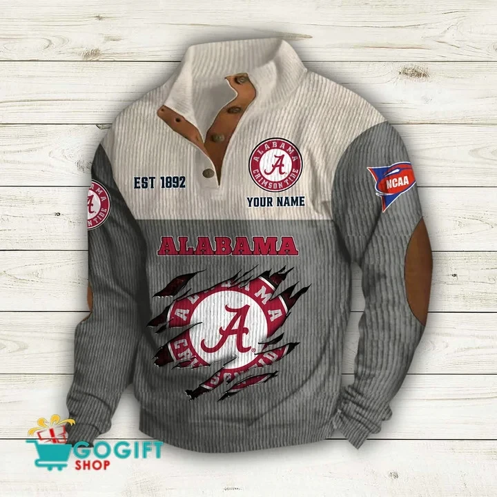 Alabama Crimson Tide NCAA Double Collar Hoodies PB2AW7S