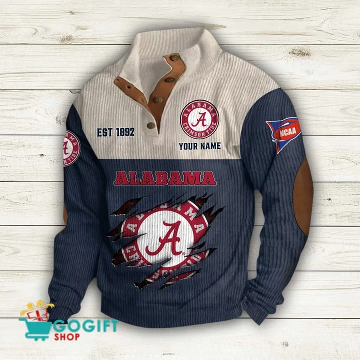Alabama Crimson Tide NCAA Double Collar Hoodies PB2AW7S
