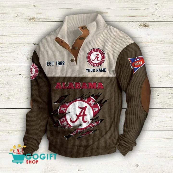 Alabama Crimson Tide NCAA Double Collar Hoodies PB2AW7S