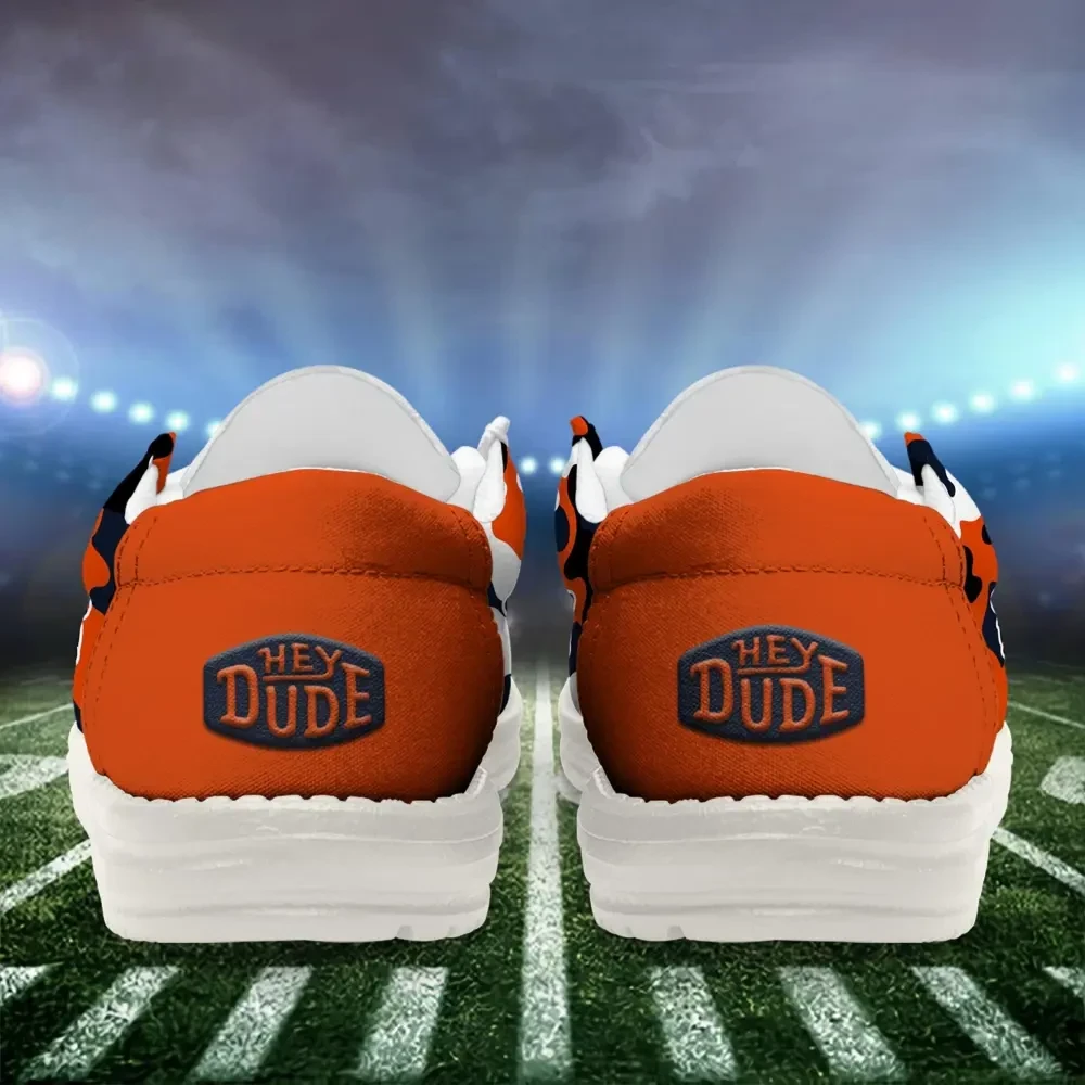 Chicago Bears Canvas Loafer Shoes
