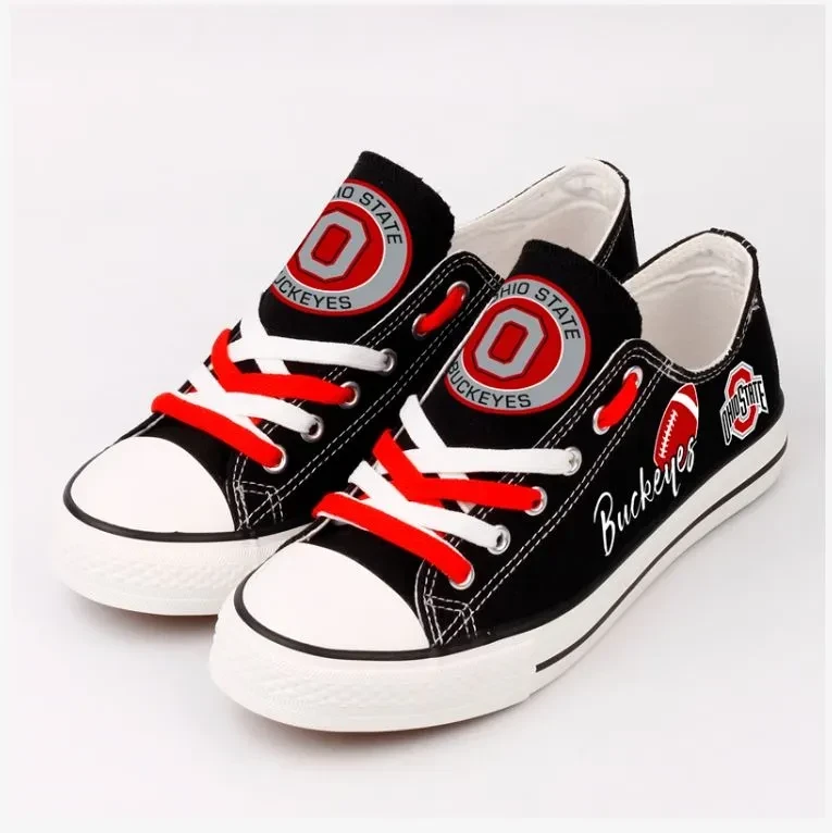 OHIO STATE BUCKEYES PERSONALIZED NEW LOW TOP 345A