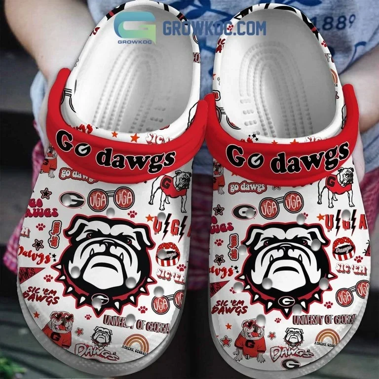Georgia bulldogs Personalized Limited Clog HU78