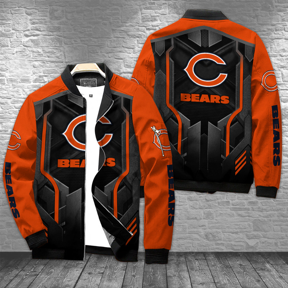Chicago Bears Bomber Jacket AZCBJ023