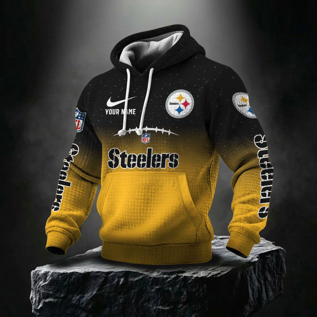 Pittsburgh Steelers NFL Waffle Hoodie BRDCT3DA2729
