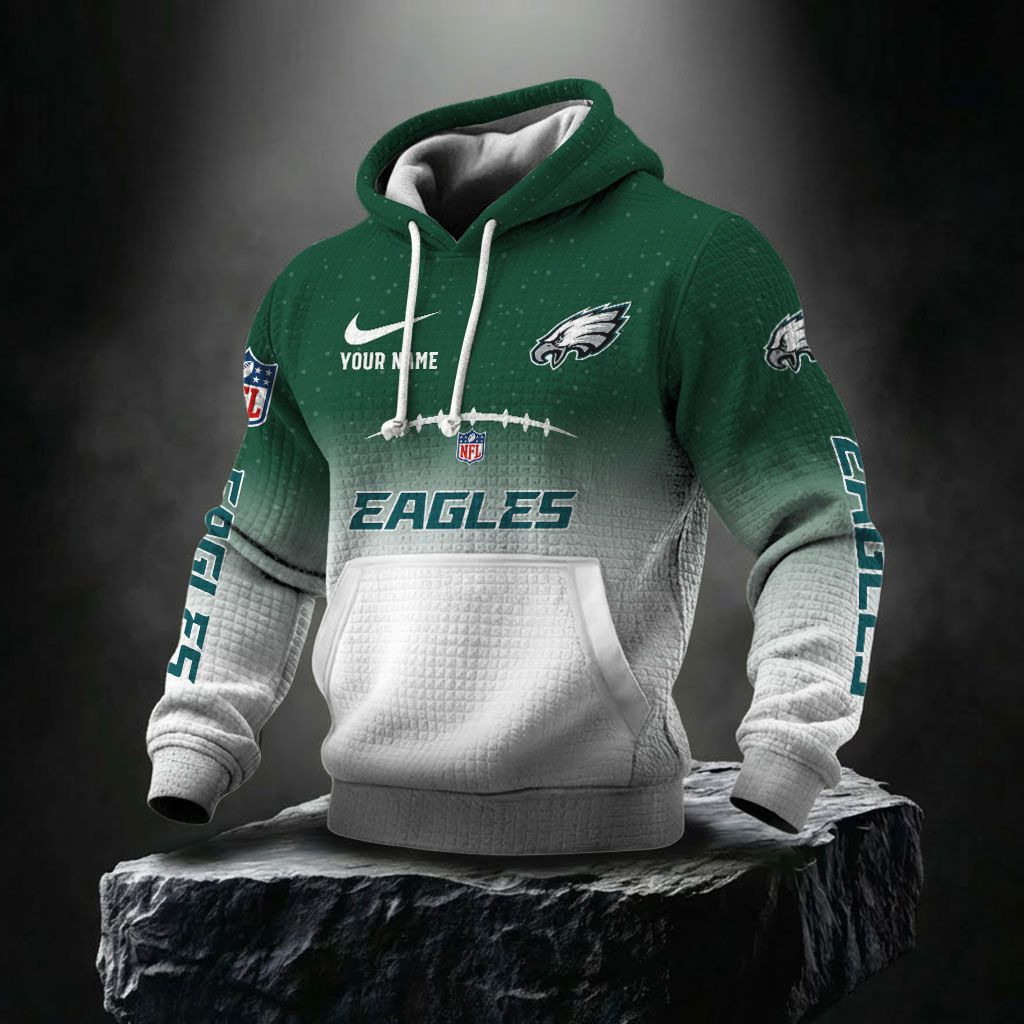 Philadelphia Eagles NFL Waffle Hoodie BRDCT3DA2629