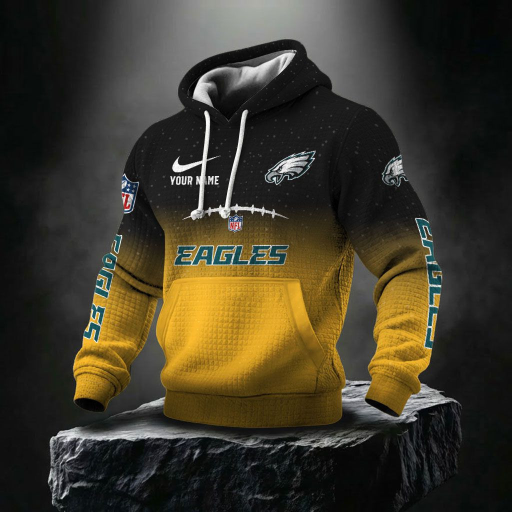 Philadelphia Eagles NFL Waffle Hoodie PBRVG5S
