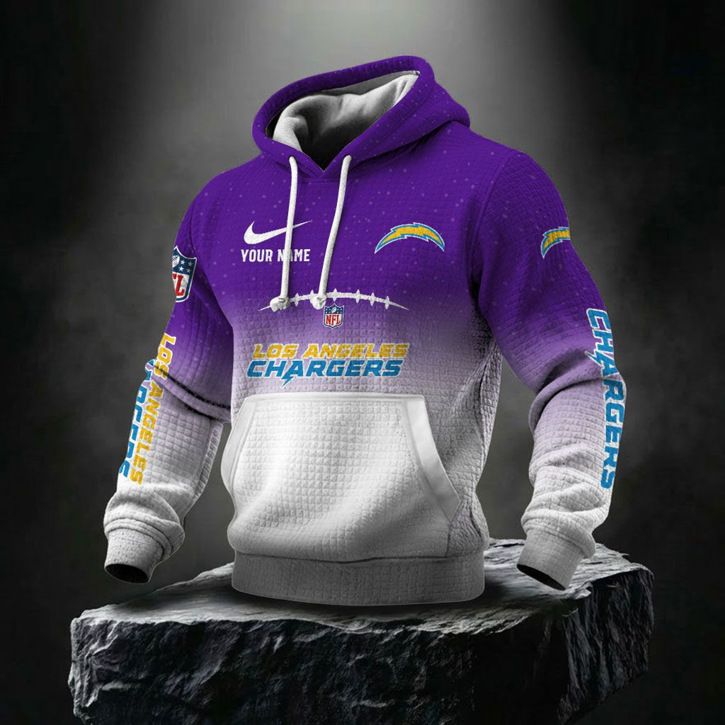 Los Angeles Chargers NFL Waffle Hoodie PB7FW24