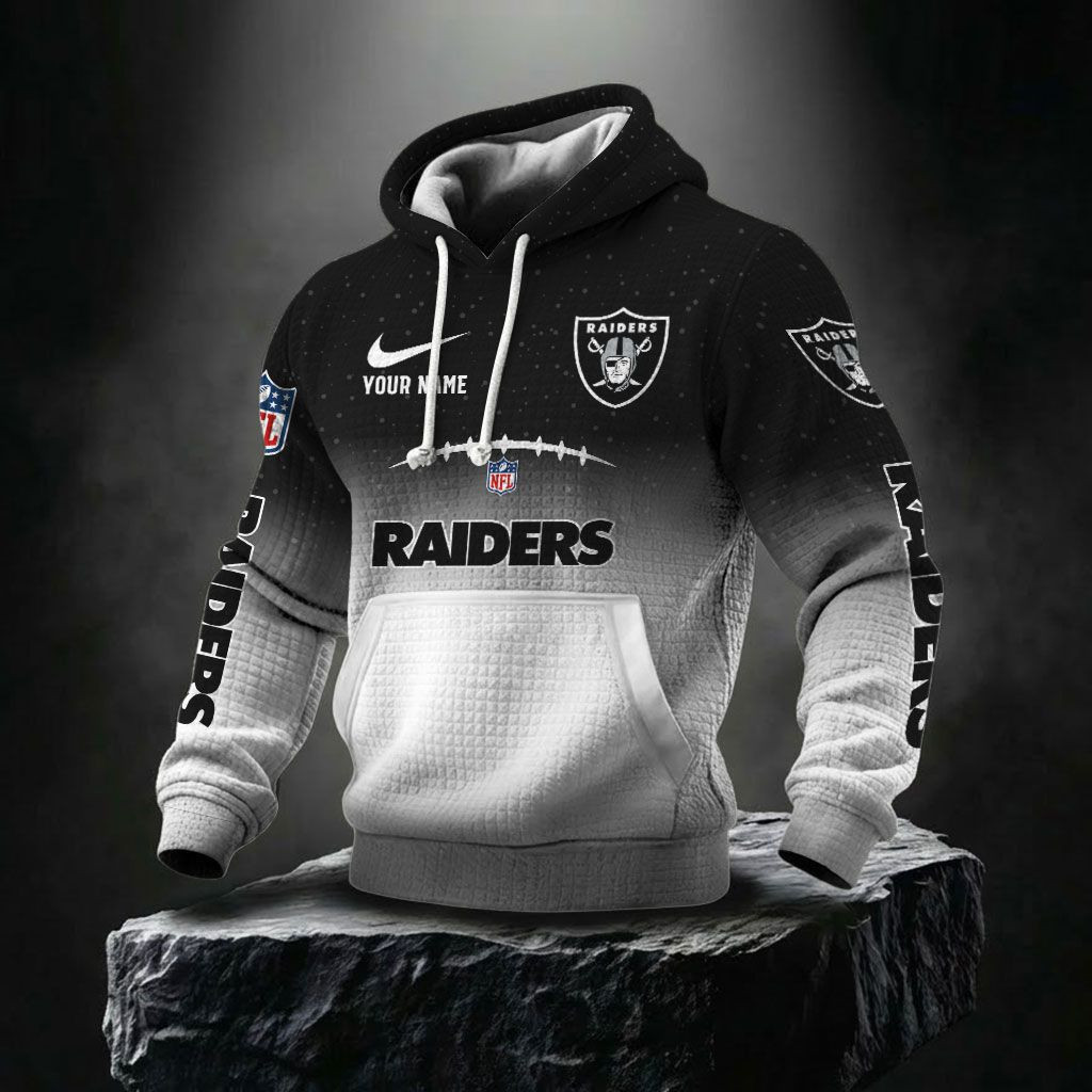 Las Vegas Raiders NFL Waffle Hoodie BRDCT3DA2529