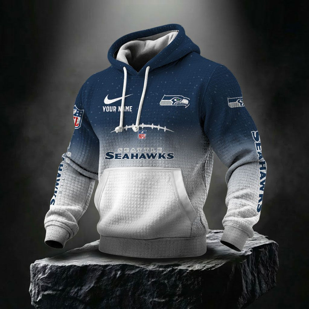 Seattle Seahawks NFL Waffle Hoodie BRDCT3DA2929