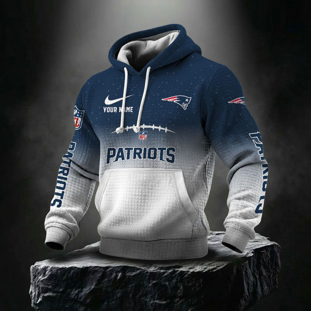 New England Patriots NFL Waffle Hoodie BRDCT3DA2129