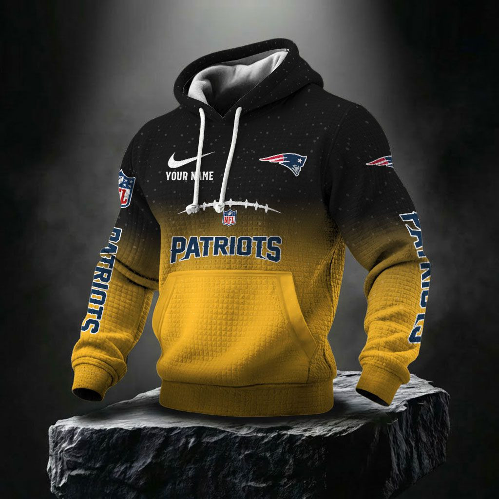 New England Patriots NFL Waffle Hoodie PBOHBQ1