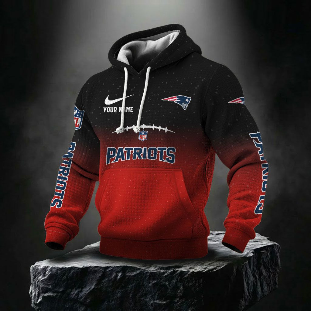 New England Patriots NFL Waffle Hoodie PBOHBQ1