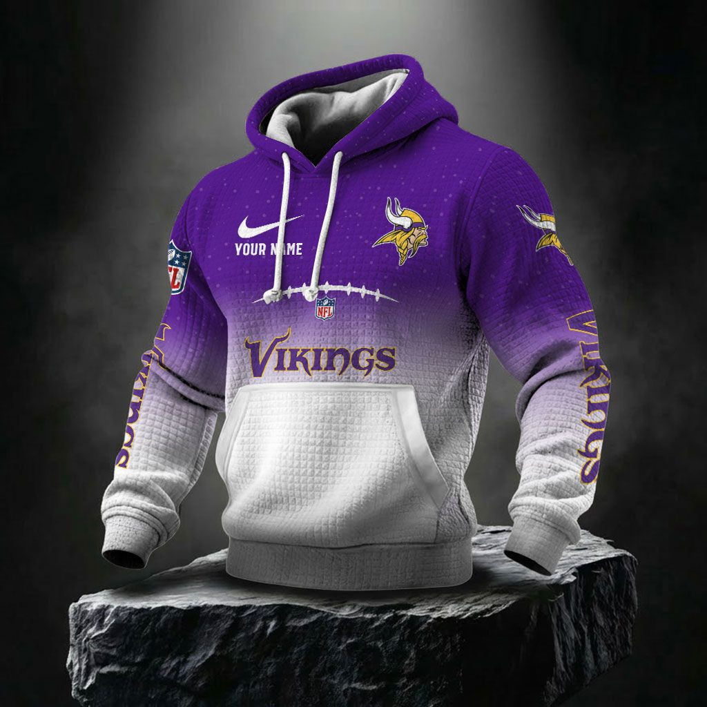 Minnesota Vikings NFL Waffle Hoodie BRDCT3DA2029