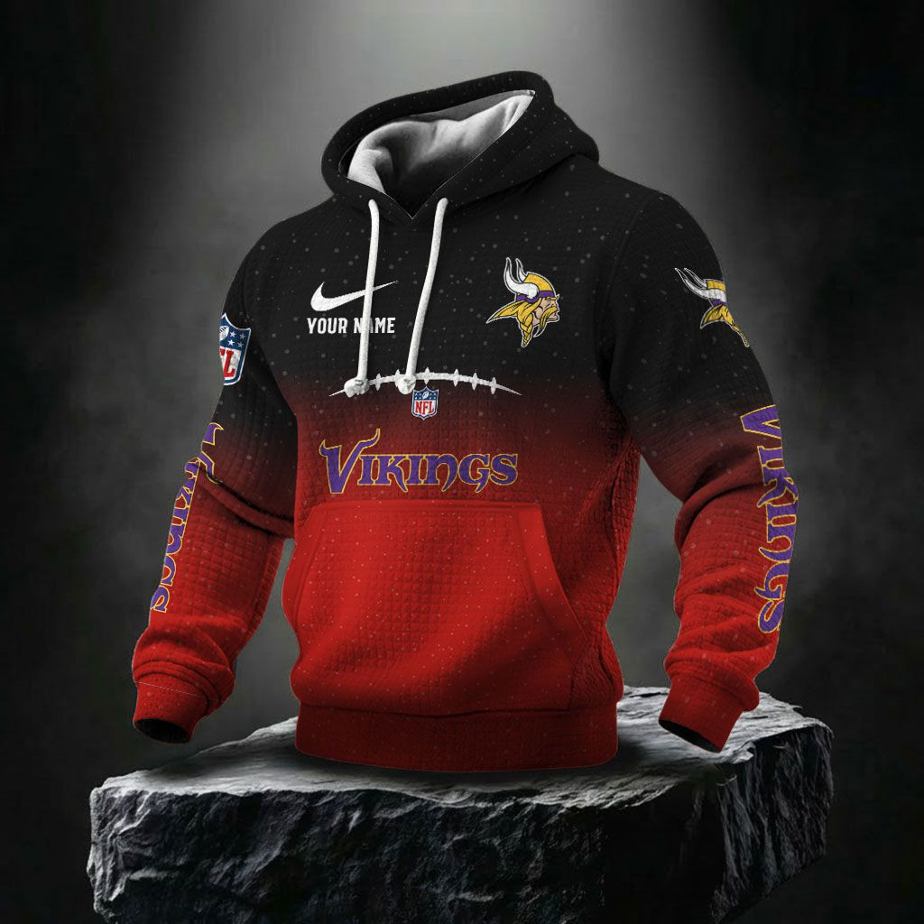 Minnesota Vikings NFL Waffle Hoodie PBY3RIX