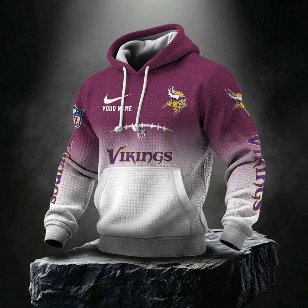 Minnesota Vikings NFL Waffle Hoodie PBY3RIX