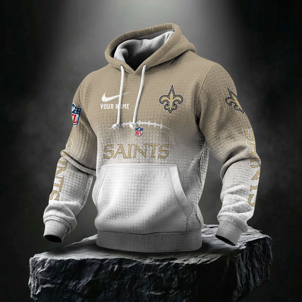 New Orleans Saints NFL Waffle Hoodie BRDCT3DA2229