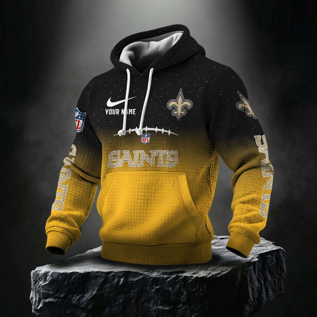 New Orleans Saints NFL Waffle Hoodie PB98QAX