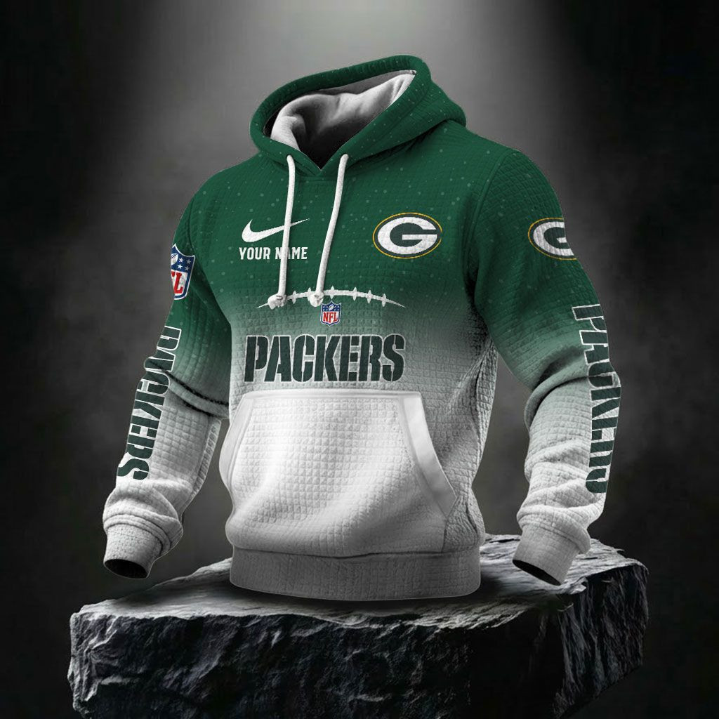 Green Bay Packers NFL Waffle Hoodie BRDCT3DA1229