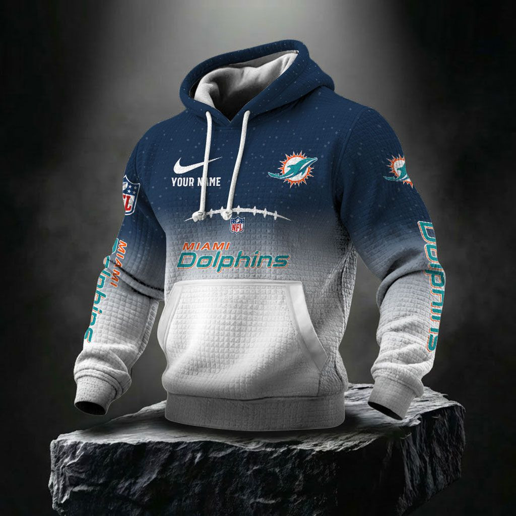 Miami Dolphins NFL Waffle Hoodie PBM4YUL