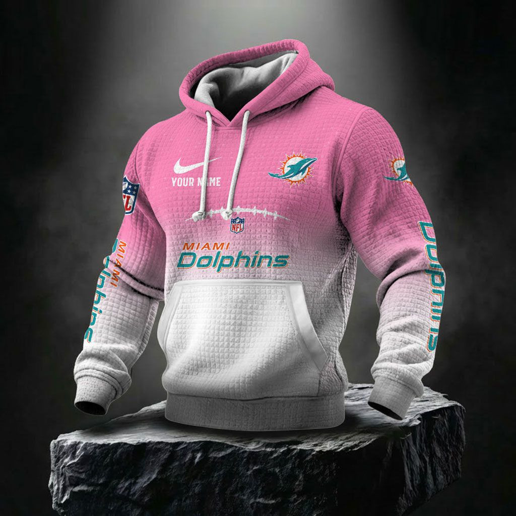 Miami Dolphins NFL Waffle Hoodie PBM4YUL