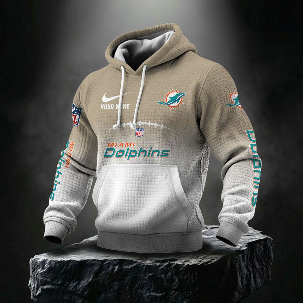 Miami Dolphins NFL Waffle Hoodie PBM4YUL
