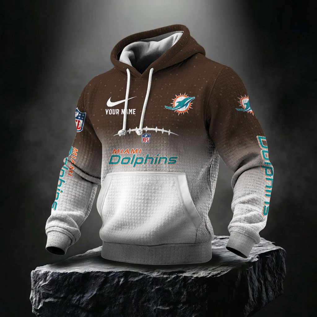 Miami Dolphins NFL Waffle Hoodie PBM4YUL