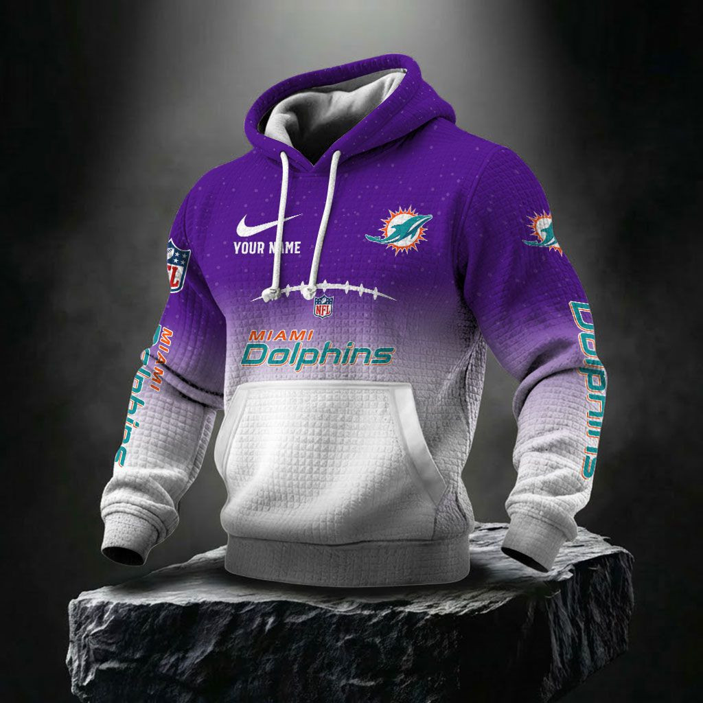 Miami Dolphins NFL Waffle Hoodie PBM4YUL