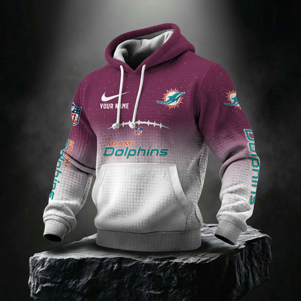 Miami Dolphins NFL Waffle Hoodie PBM4YUL