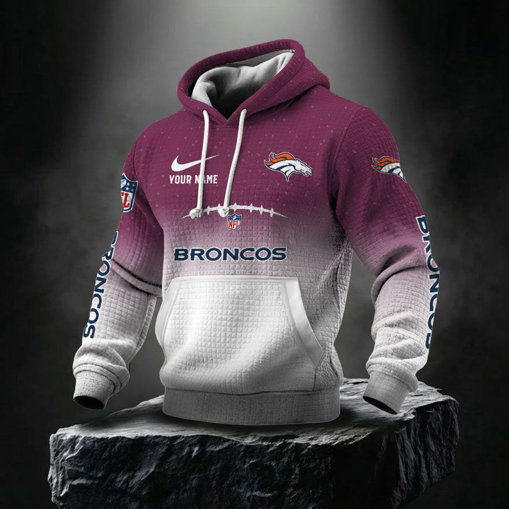 Denver Broncos NFL Waffle Hoodie PBH649Q