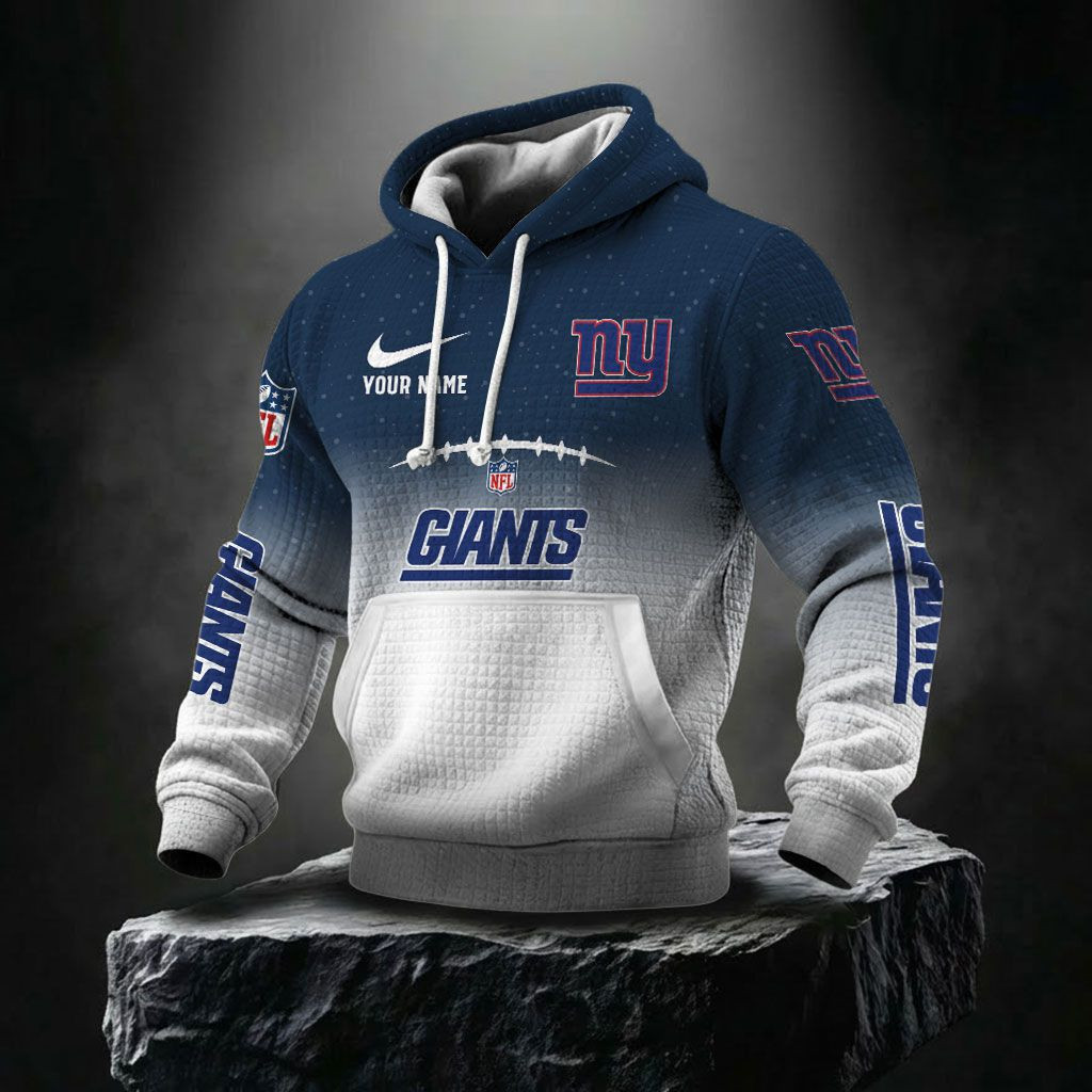 New York Giants NFL Waffle Hoodie BRDCT3DA2329