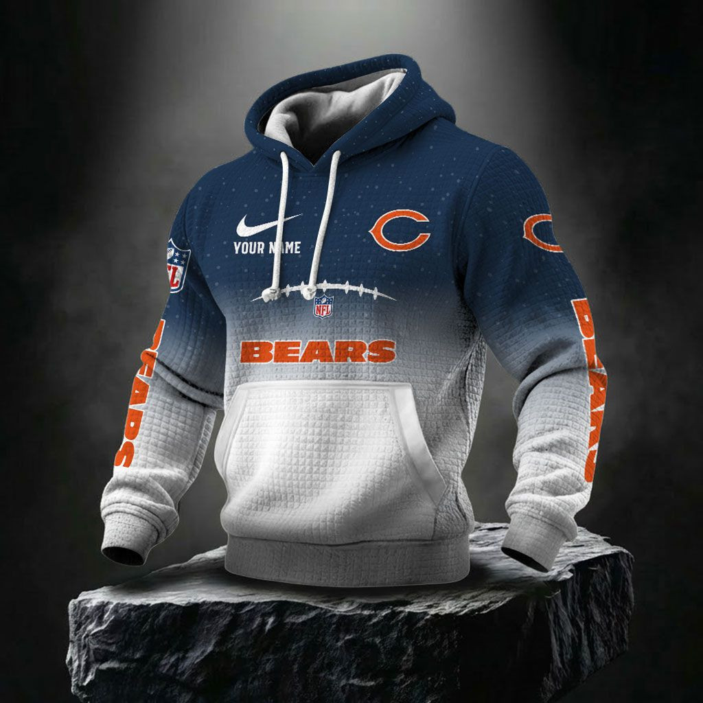 Chicago Bears NFL Waffle Hoodie BRDCT3DA0629