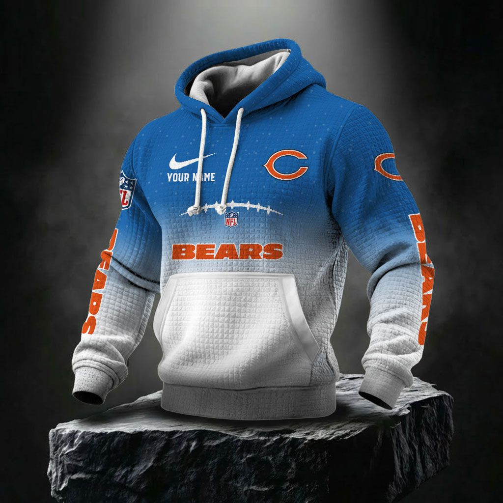 Chicago Bears NFL Waffle Hoodie PB1H1U4