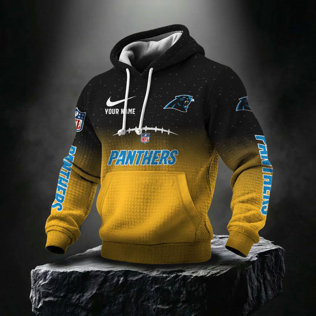 Carolina Panthers NFL Waffle Hoodie PB2EEFZ