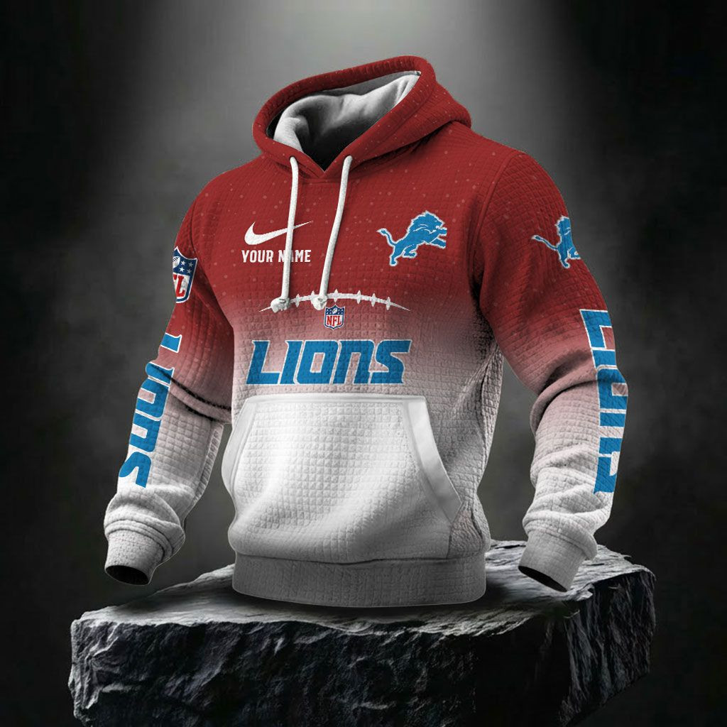 Detroit Lions NFL Waffle Hoodie PBE5NJ1