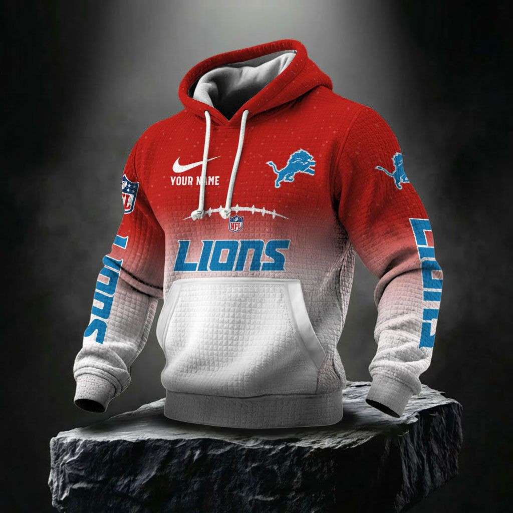 Detroit Lions NFL Waffle Hoodie PBE5NJ1